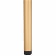 Safavieh Axelle Wood and Metal 1 Drawer Nightstand  in White / Gold