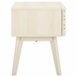 Safavieh Esma Wood 1 Drawer Nightstand in White