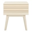 Safavieh Esma Wood 1 Drawer Nightstand in White