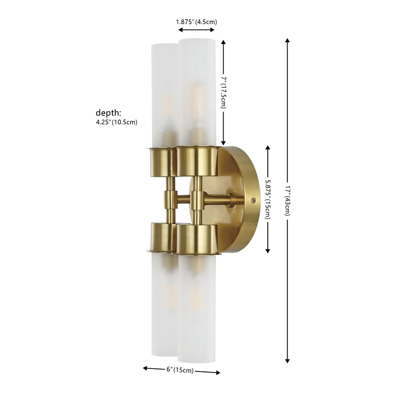 Safavieh Joli Iron and Glass 4Lt 4.25