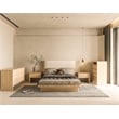 Safavieh Bellarose Metal and Wood Travertine Dresser in Natural / Sand