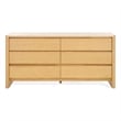 Safavieh Bellarose Metal and Wood Travertine Dresser in Natural / Sand