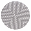 Safavieh Kylie Aluminum Bistro Table in Gray / White