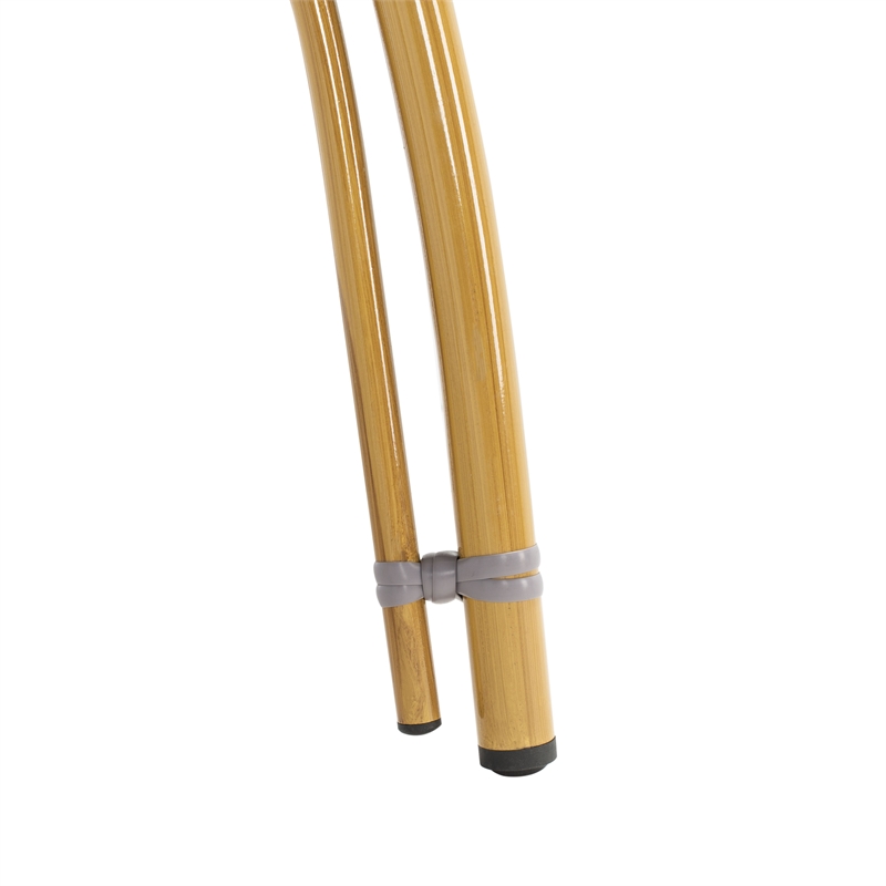 Safavieh Kylie Aluminum Bistro Table in Gray / White