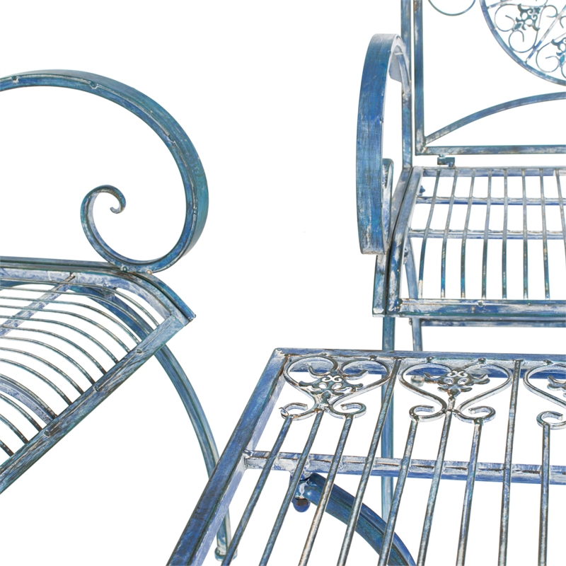 Safavieh Sophie Iron 4 Piece Set  in Blue
