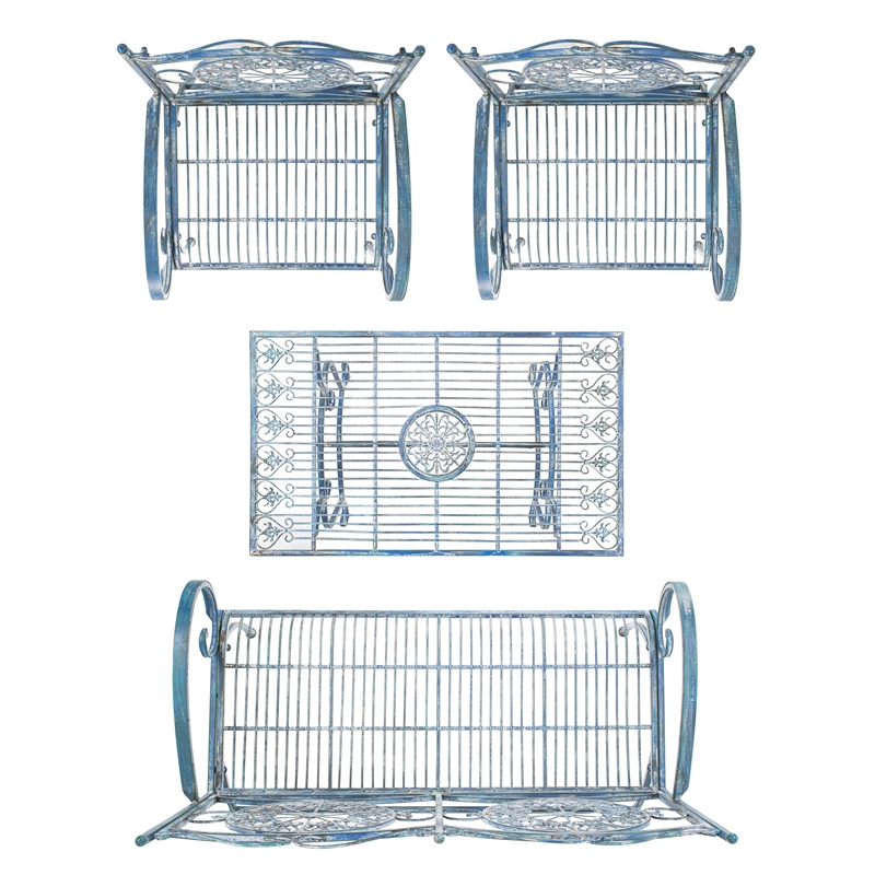Safavieh Sophie Iron 4 Piece Set  in Blue