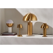 Safavieh Niara Iron Rechargeable Led Table in Brass