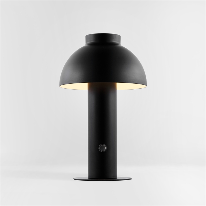 Safavieh Niara Iron Rechargeable Led Table in Black