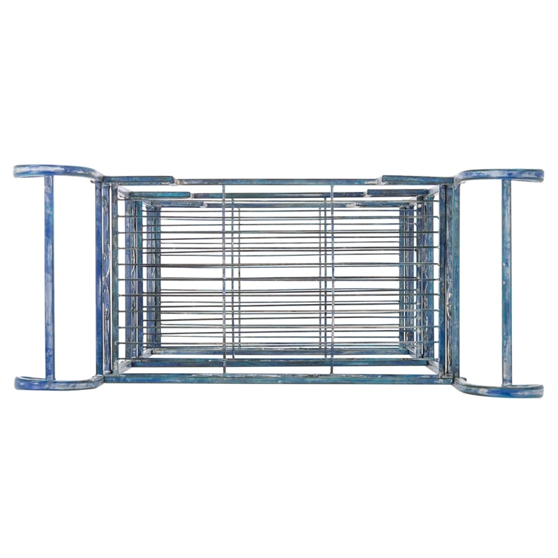 Safavieh Noreen Iron 3 Tier Shelf  in Blue
