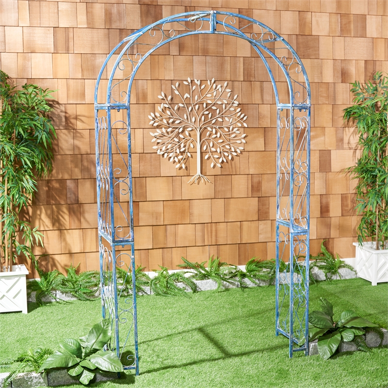 Safavieh Pagan  Iron Arch in Blue