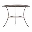 Safavieh Genson Halfmoon  Iron Console Table in Rust