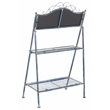 Safavieh Natum Iron Plant Stand  in Blue