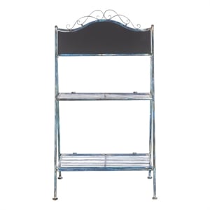 Safavieh Natum Iron Plant Stand  in Blue