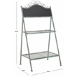 Safavieh Natum Iron Plant Stand in Green
