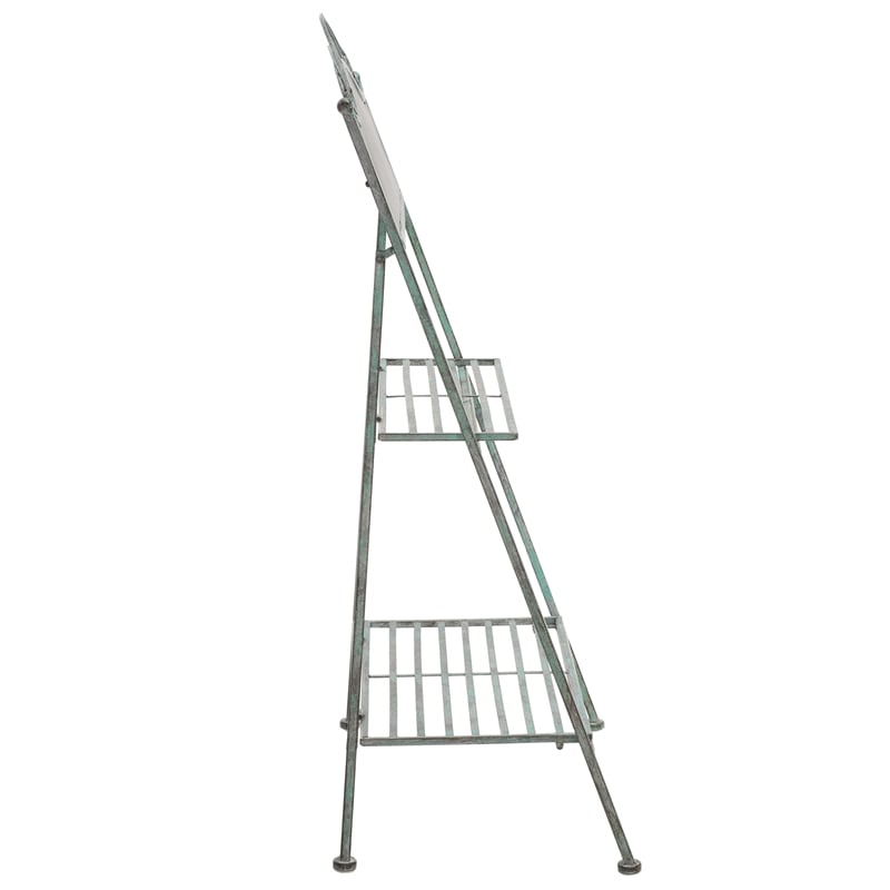 Safavieh Natum Iron Plant Stand in Green