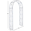 Safavieh Atticus Iron Archway  in Blue