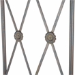 Safavieh Atticus Iron Archway  in Black / Rust