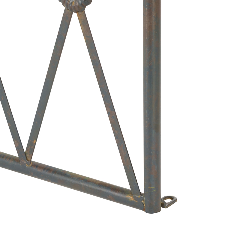 Safavieh Atticus Iron Archway  in Black / Rust