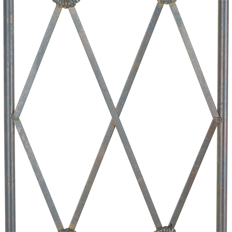Safavieh Atticus Iron Archway  in Black / Rust