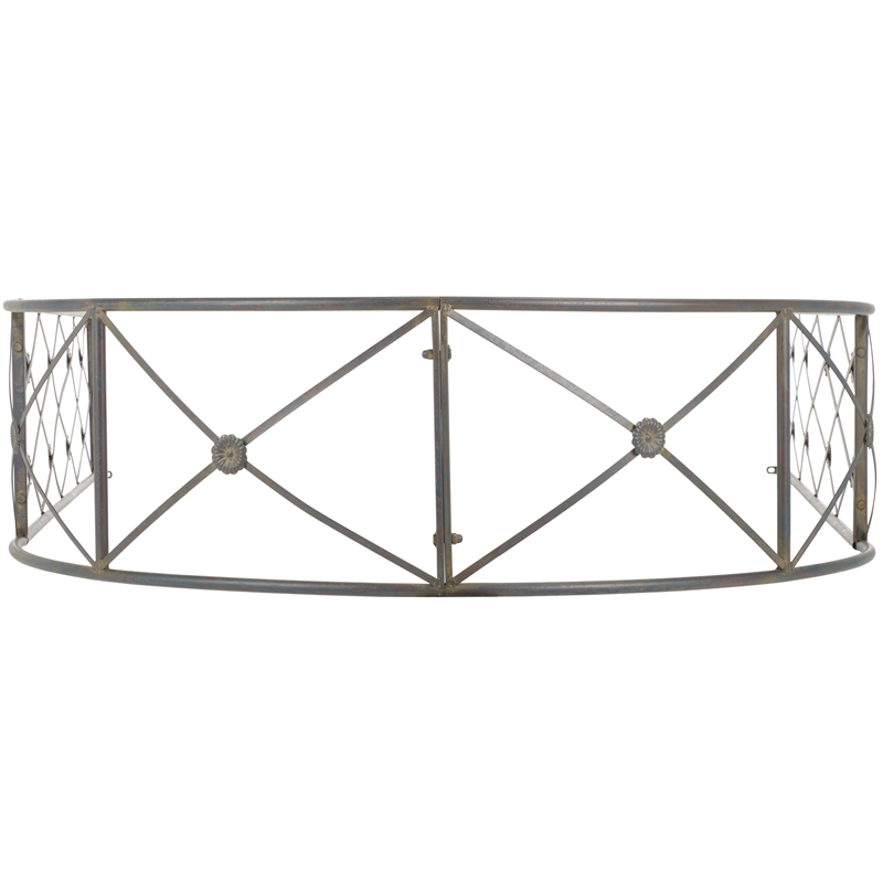 Safavieh Atticus Iron Archway  in Black / Rust
