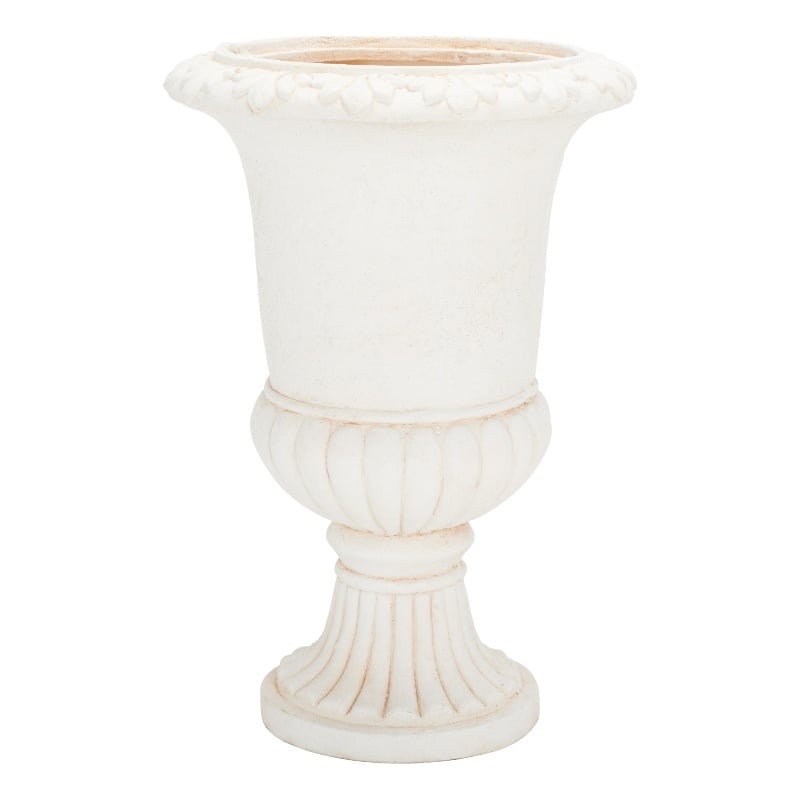Safavieh Paul Metal Planter in Off White