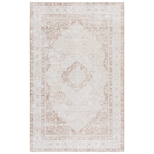 Safavieh Arizona 8'-0&quot x 10'-0&quot Polyester Power Loomed Rug in Beige / Taupe