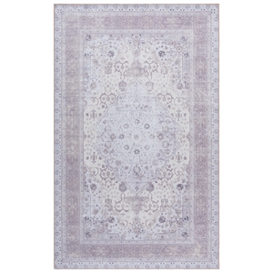 Safavieh Arizona 6'-0&quot x 9'-0&quot Polyester Power Loomed Rug in Ivory / Beige