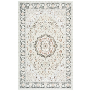 Safavieh Arizona 9'-0&quot x 12'-0&quot Polyester Power Loomed Rug in Sage / Ivory