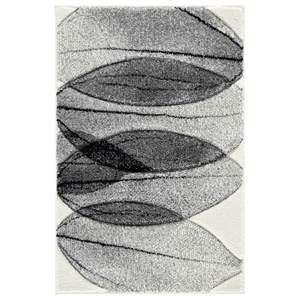 Safavieh Hollywood 2'-0&quot x 3'-0&quot Polypropylene Power Loomed Rug in Ivory / Gray