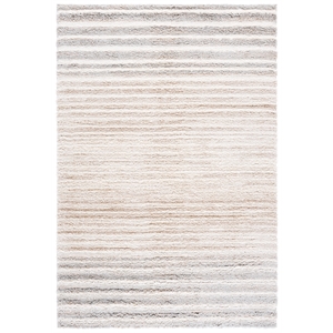 Safavieh Gemma Shag 600 5'-3&quotx7'-6&quotPolypropylenePowerLoomedRuginIvory/Beige/Gray