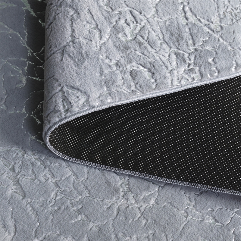 Safavieh Faux Rabbit Fur Metallic5'-0