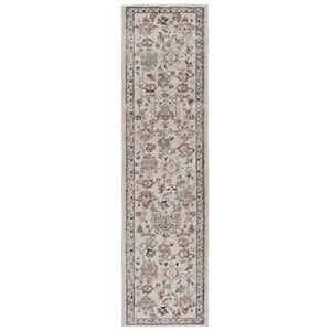 Safavieh Grove 2'-2&quot x 8'-0&quot Polypropylene Power Loomed Rug in Ivory / Rust/Blue