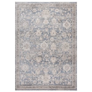 Safavieh Grove 5'-3&quot x 7'-6&quot Polypropylene Power Loomed Rug in Blue / Beige