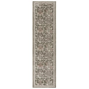 Safavieh Grove 2'-2&quot x 8'-0&quot Polypropylene Power Loomed Rug in Green / Ivory