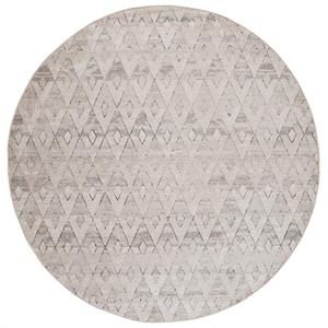 Safavieh Grove 6'-7&quot x 6'-7&quot Polypropylene Power Loomed Rug in Ivory / Beige