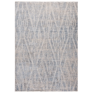Safavieh Grove 5'-3&quot x 7'-6&quot Polypropylene Power Loomed Rug in Blue / Beige