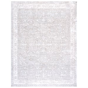 Safavieh Martha StewartApril8'-0&quotx10'-0&quotPolyesterPowerLoomedRuginIvory/LightGray