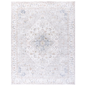 Safavieh Martha Stewart April 9'-0&quot x 12'-0&quot PolyesterPowerLoomedRuginIvory/Sage