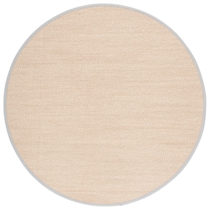 Safavieh Natural Fiber 6'-0&quot x 6'-0&quot Power Loomed Rug in Natural / Beige