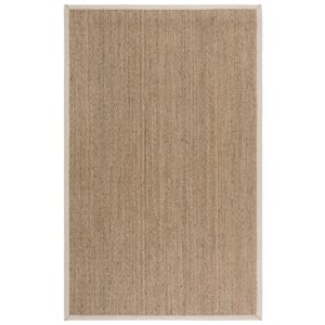 Safavieh Natural Fiber 2'-0&quot x 3'-0&quot Power Loomed Rug in Natural/Beige