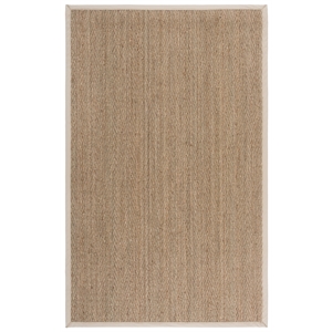Safavieh Natural Fiber 6'-0&quot x 9'-0&quot Power Loomed Rug in Natural/Beige