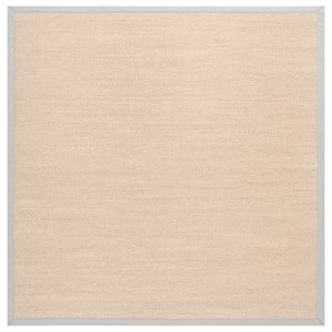 Safavieh Natural Fiber 6'-0&quot x 6'-0&quot Power Loomed Rug in Natural / Beige