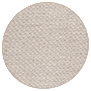 Safavieh Natural Fiber 6'-0&quot x 6'-0&quot Power Loomed Rug in Natural / Beige