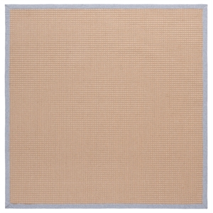 Safavieh Natural Fiber 6'-0&quot x 6'-0&quot Jute Power Loomed Rug in Natural / Brown