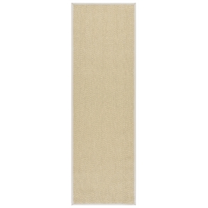 Safavieh NapaFauxSisal 100 2'-6&quotx8'-0&quotPolypropylenePowerLoomedRuginNatural/Ivory