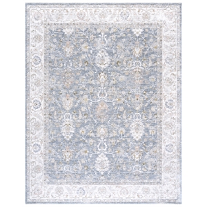 Safavieh Martha Stewart April 8'-0&quot x 10'-0&quot PolyesterPowerLoomedRuginIvory/Blue