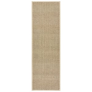 Safavieh Natural Fiber 2'-6&quot x 8'-0&quot Power Loomed Rug in Natural/Beige