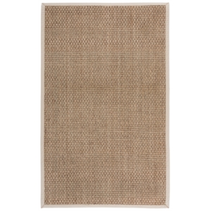 Safavieh Natural Fiber 3'-0&quot x 5'-0&quot Power Loomed Rug in Natural/Beige