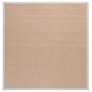 Safavieh Natural Fiber 6'-0&quot x 6'-0&quot Jute Power Loomed Rug in Natural / Beige