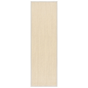 Safavieh Natural Fiber 2'-6&quot x 8'-0&quot Power Loomed Rug in Natural / Beige